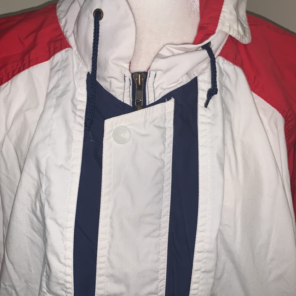 Vintage Mighty Mac Bomber Jacket Windbreaker 2x - image 2